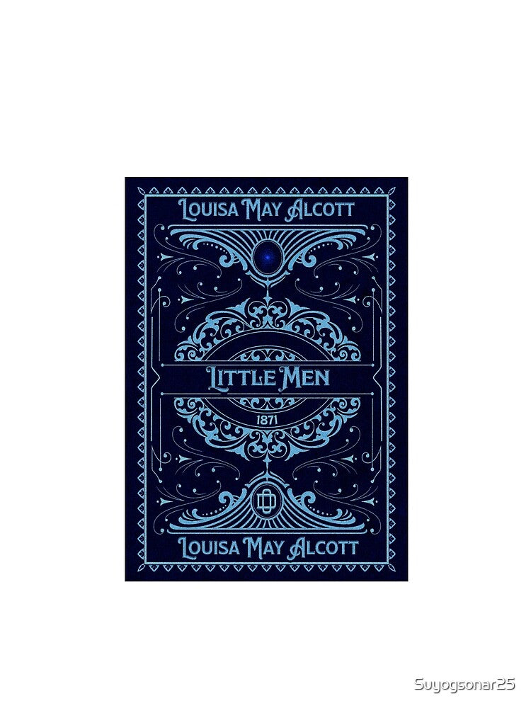 Little Men - Louisa May Alcott Book Cover Art by Suyogsonar25