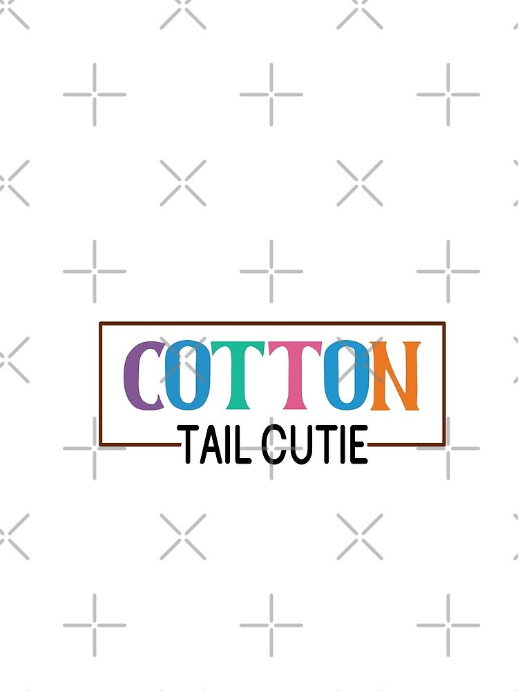 Cotton Tail Cutie - Adorable Easter Spring Graphic by FuzionRaptor