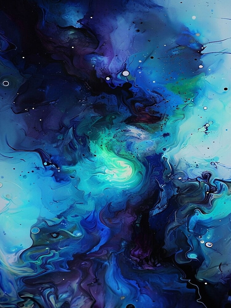 Blue gradient pattern by saly55887
