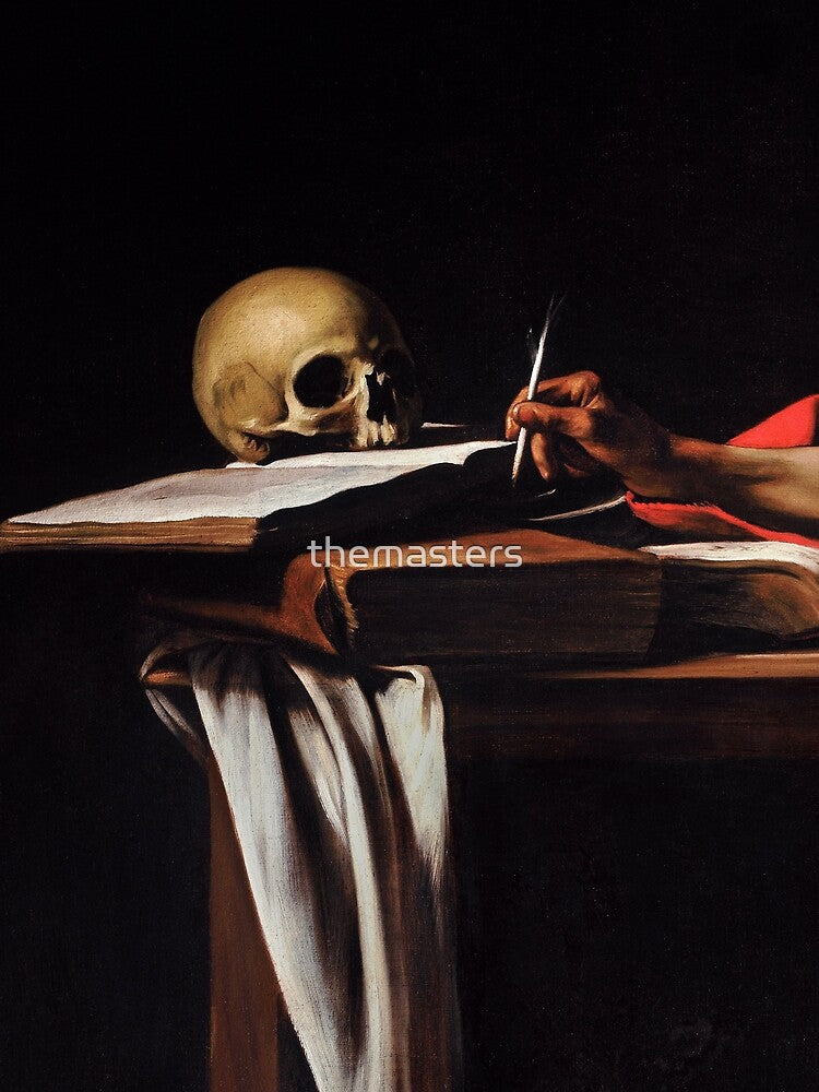 Saint Jerome Writing - Michelangelo Merisi da Caravaggio by themasters