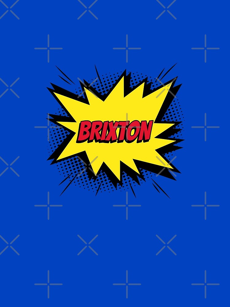 Brixton comic kapow style artwork by CreatedbyJR