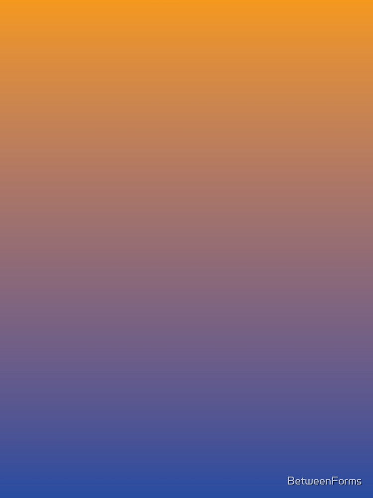 Retro Orange Mauve and Indigo Gradient by BetweenForms