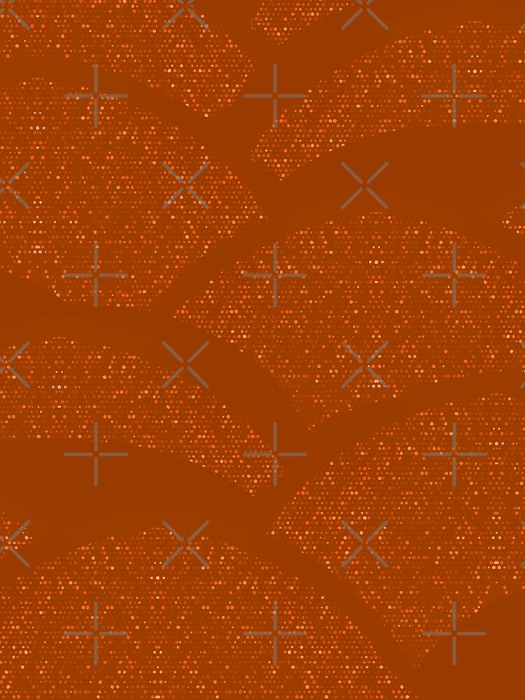 Sparkling Hills - Rust Orange by SilverPegasus