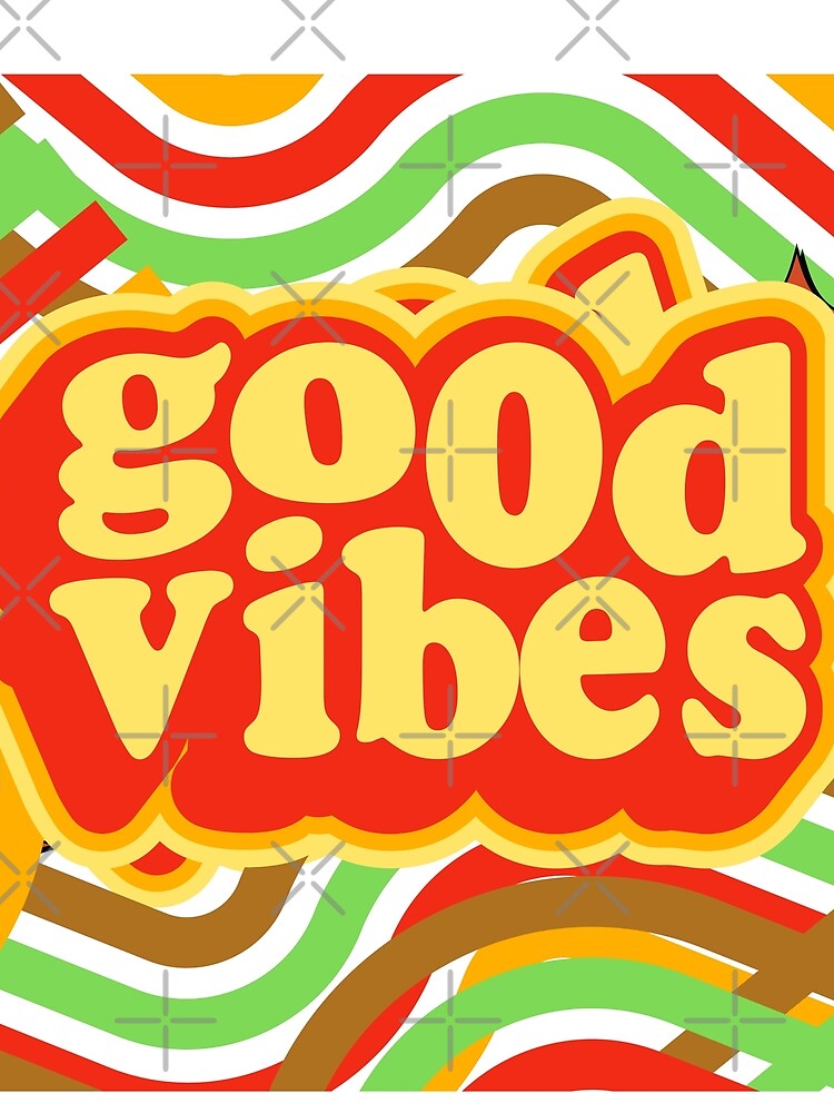 Good Vibes vintage by prinnt