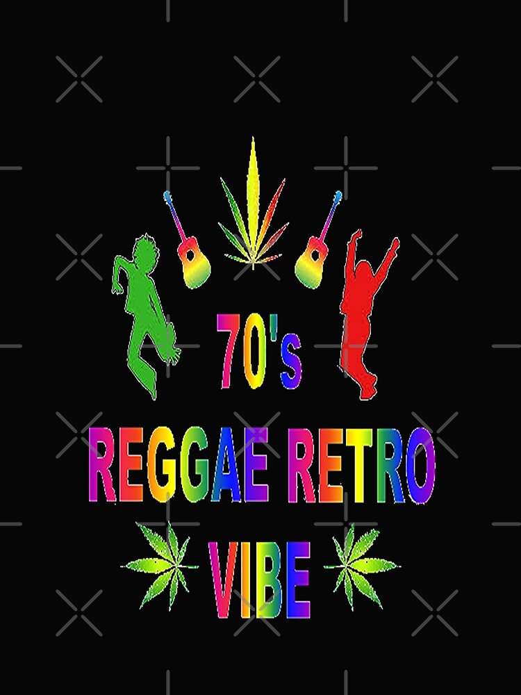 70s Reggae retro vibe design, music minimal abstract art by Adri Barnard