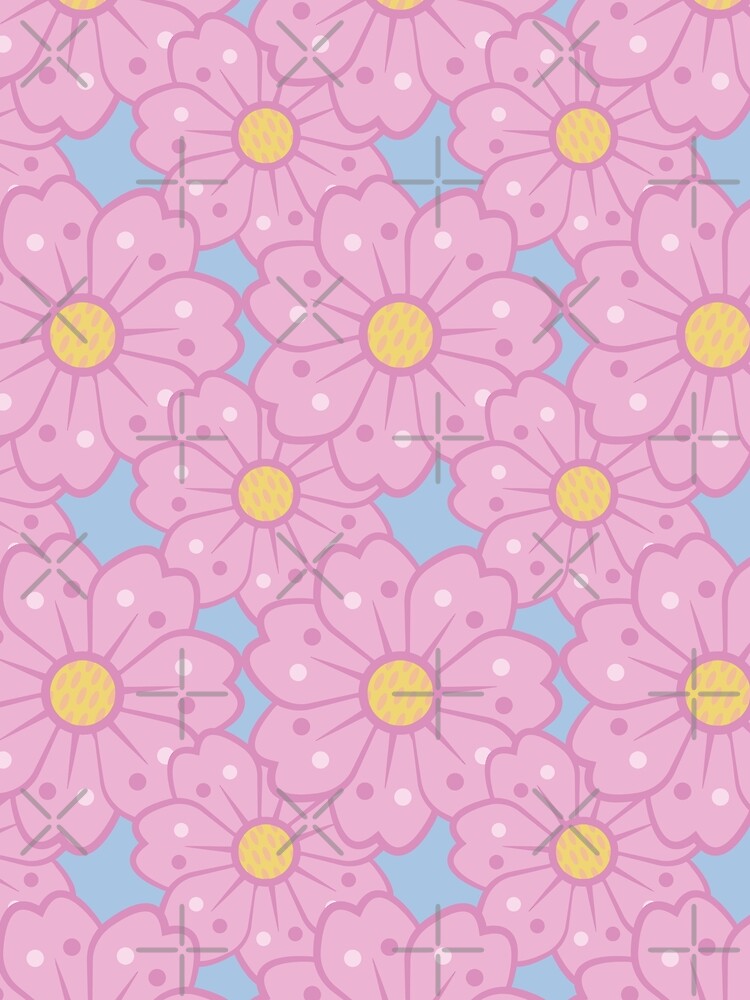 Oversized Cherry Blossoms Pattern by Daniel Bevis Design
