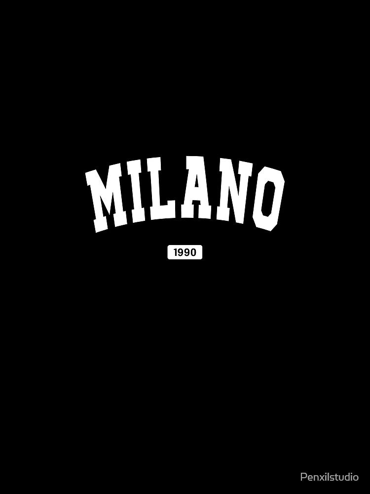 Milano 1990 Sweatshirt White by Penxilstudio