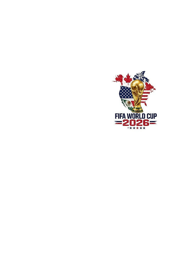 World Cup 2026 Usa Canada and Mexico fan Pod art, Soccer Trophy, PNG art, North America Football 2026 by AZOne Shop