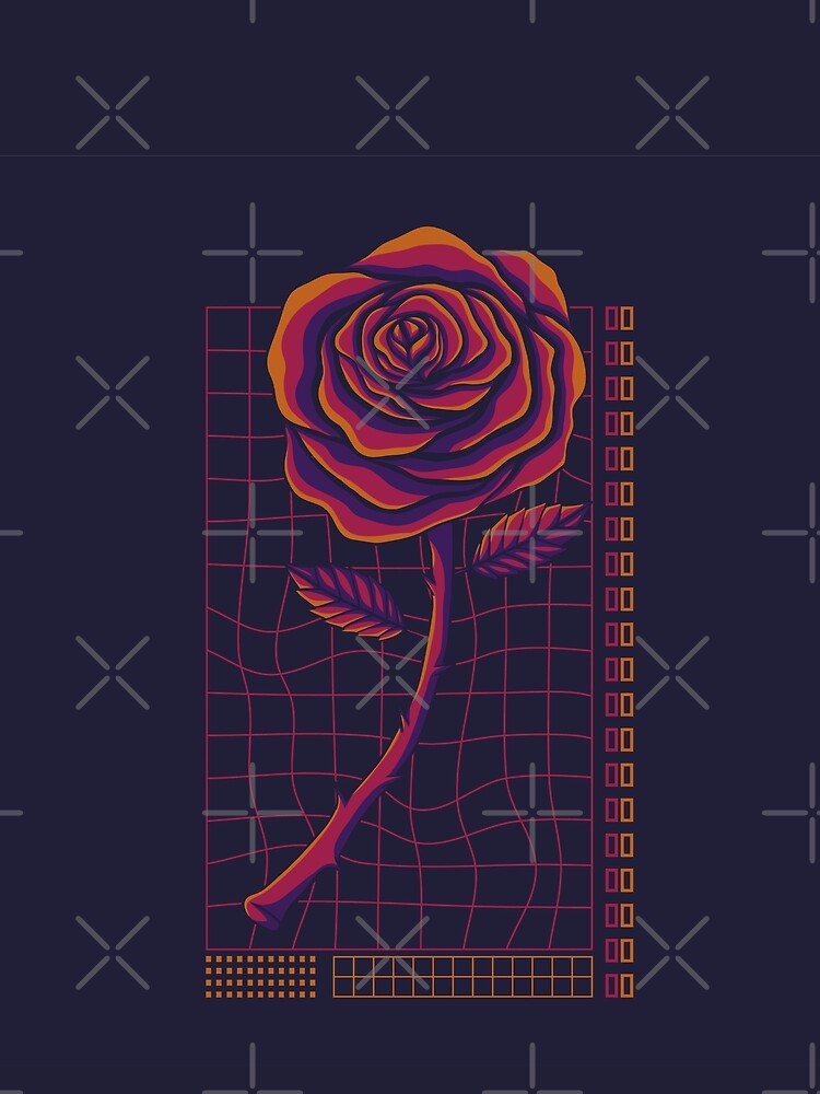 Rose Streetwear Illustration by Peekonet