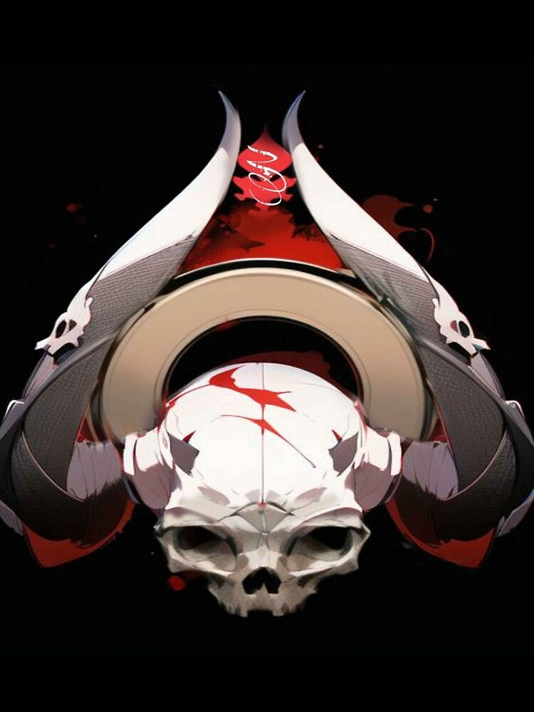 Horned skull by Necropolisband