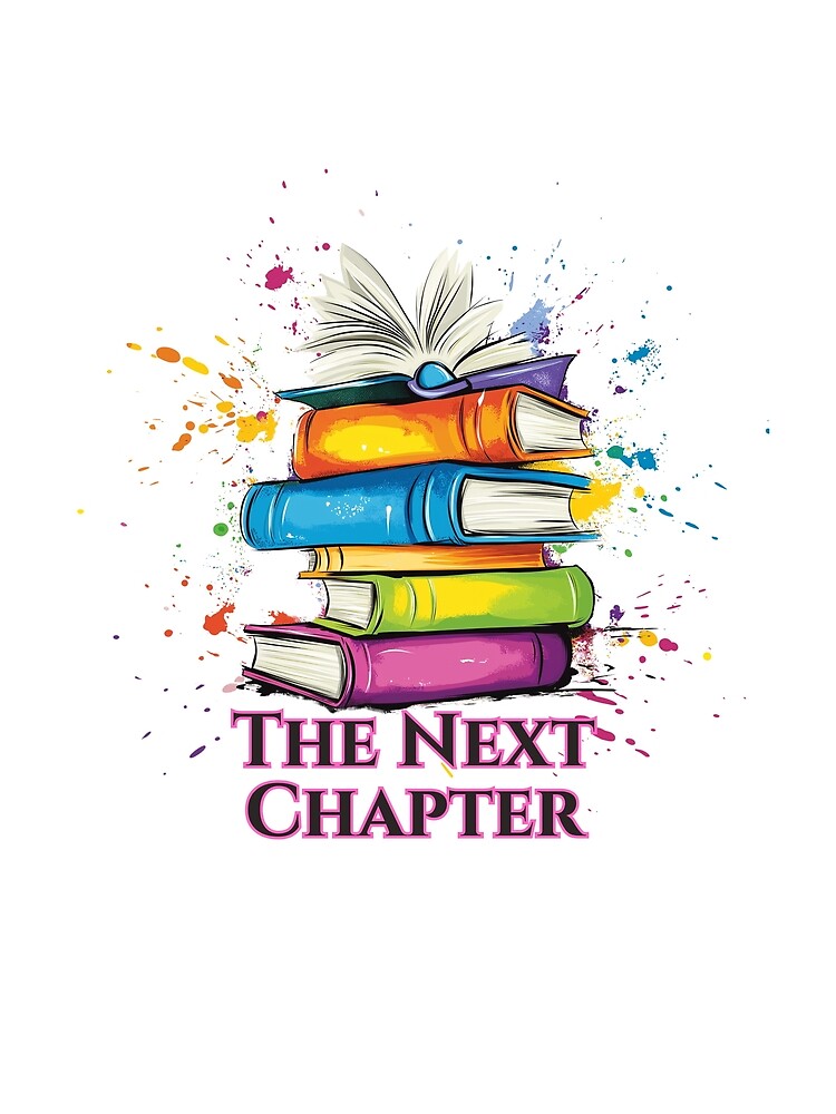 The Next Chapter Book T-Shirt,Pop Art Style Literary Tee, Retro Reader Gift, Book Lover's Unisex Shirt, Vibrant Pop Art Book Design by Mytsdesigns