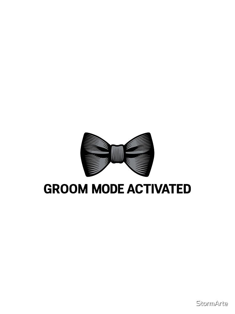 Boyfriend mode on - elegant bow tie design by StormArte