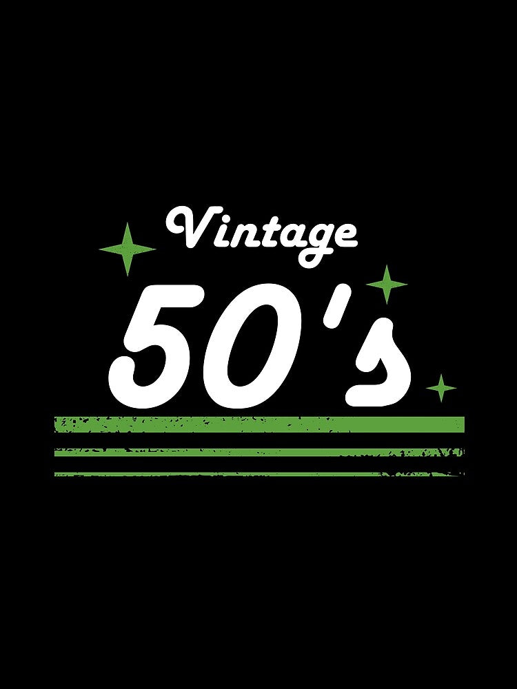 Vintage 50s by GoldenPearPress