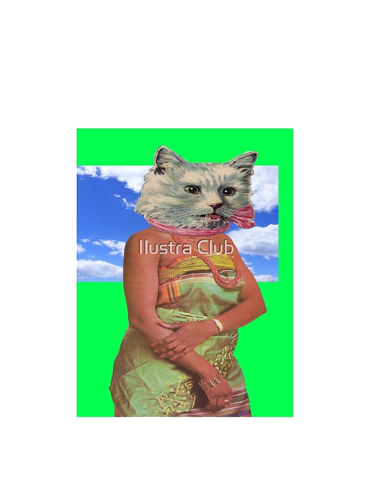 cat pop art by Ilustra Club