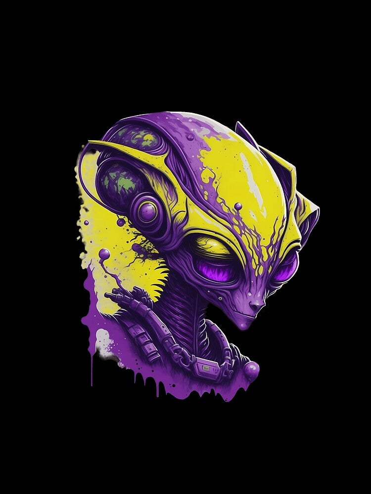 Alien Purple by 3rd Eye Perceptions