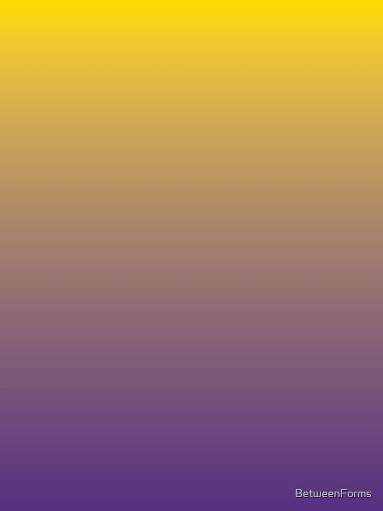Retro Canary Yellow and Purple Gradient by BetweenForms