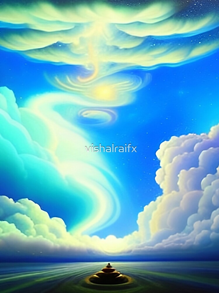 Colorful surreal clouds scenery with vibrant colors 14 by vishalraifx