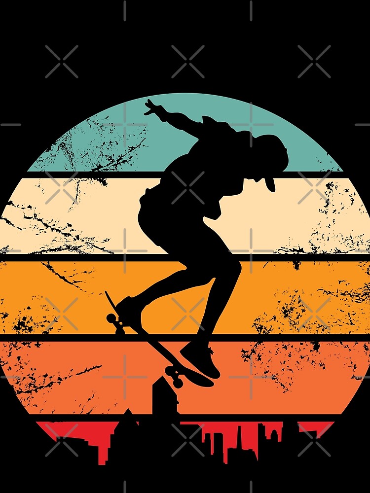 SUNSET SKATEBOARD by Ricky-Uwoow