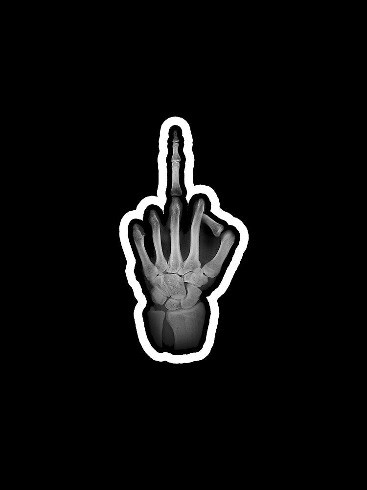 Middle Finger by FunStickerr