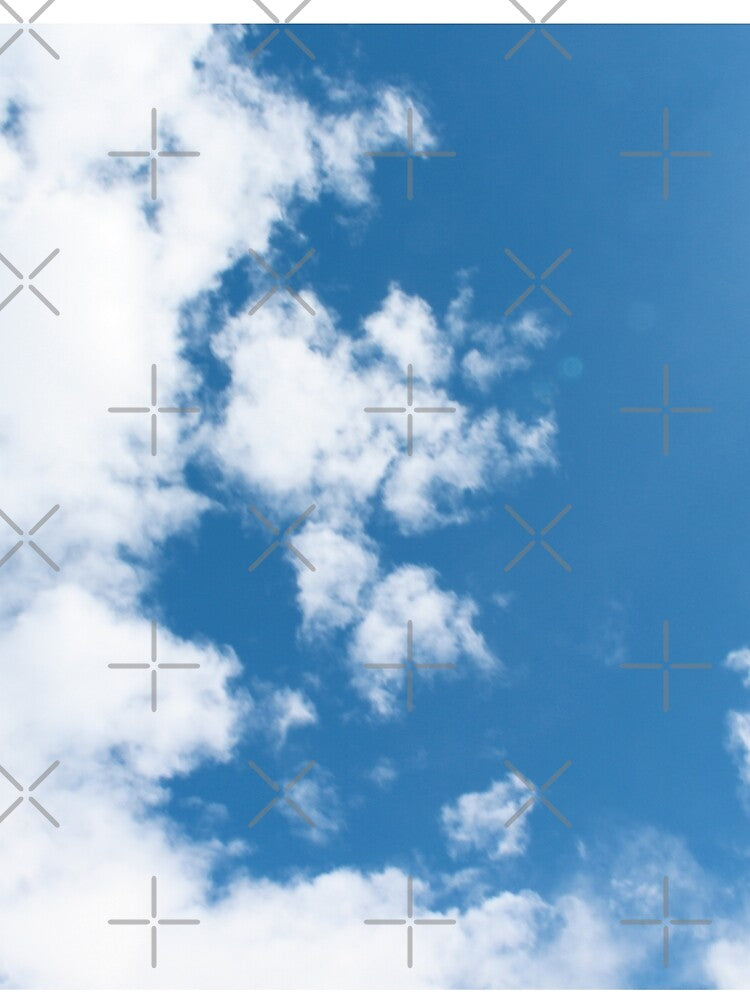 Cloudy Blue Sky by Floramisu