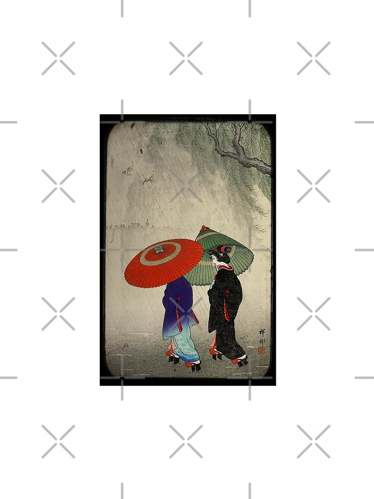 Two Women In The Rain by TheArtShop0528
