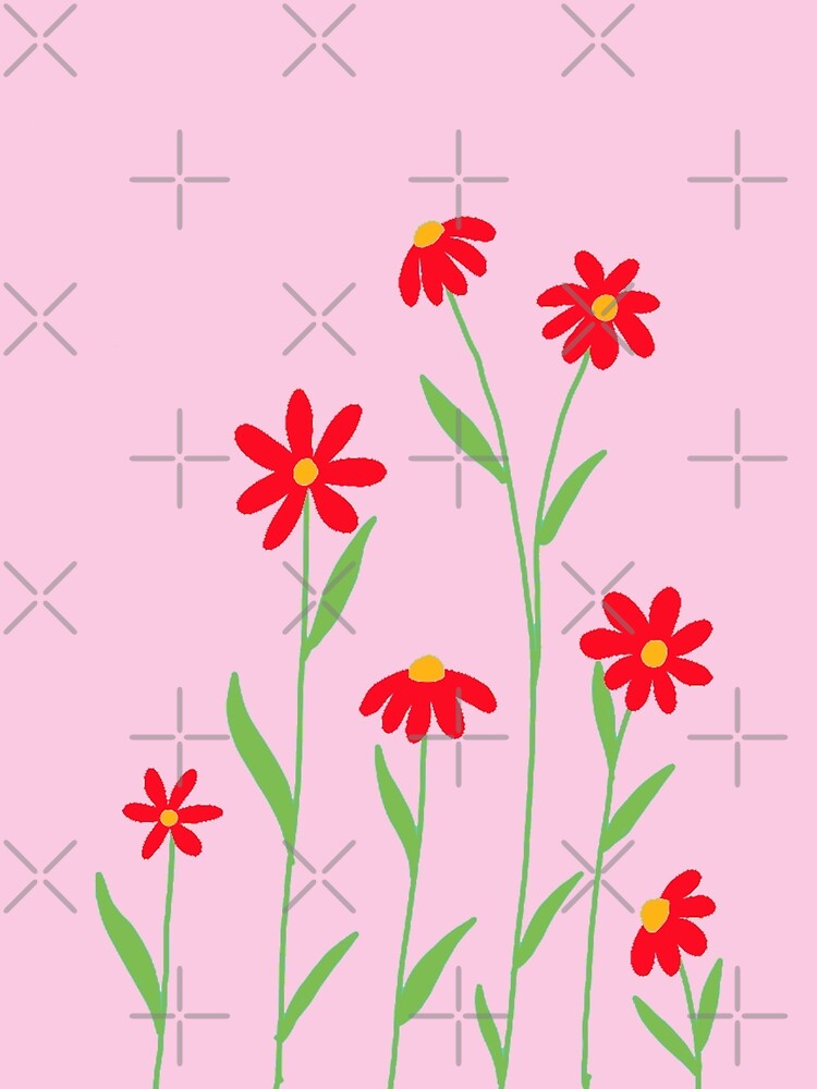 "cute minimal flowers" by tudoo