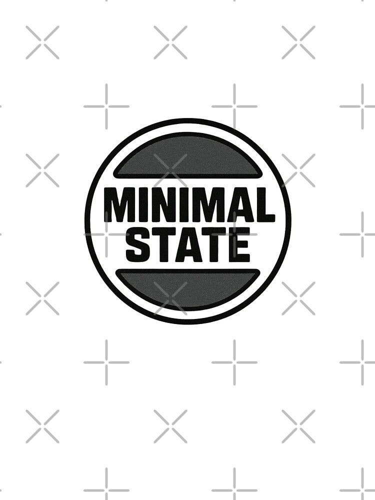 Minimal State – Techno Minimal Logo by |TRSSHOP|