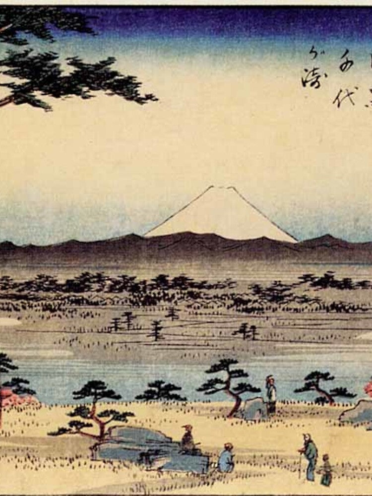 Hiroshige's Chiyo Promontory at Meguro in the Eastern Capital by mosfunky