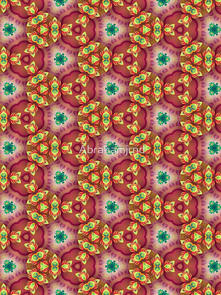 multi-colored colors violet red seamless colorful repeat pattern by Abrahamjrnd
