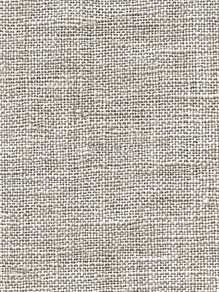 Seamless Fabric Texture with Soft Cotton Weave in Neutral Beige by seelya83
