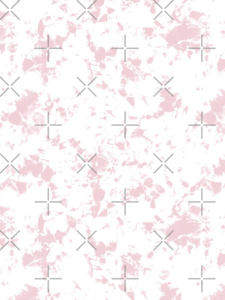 Cotton Candy pink and white marble - Tie-Dye Shibori Texture by marufemia