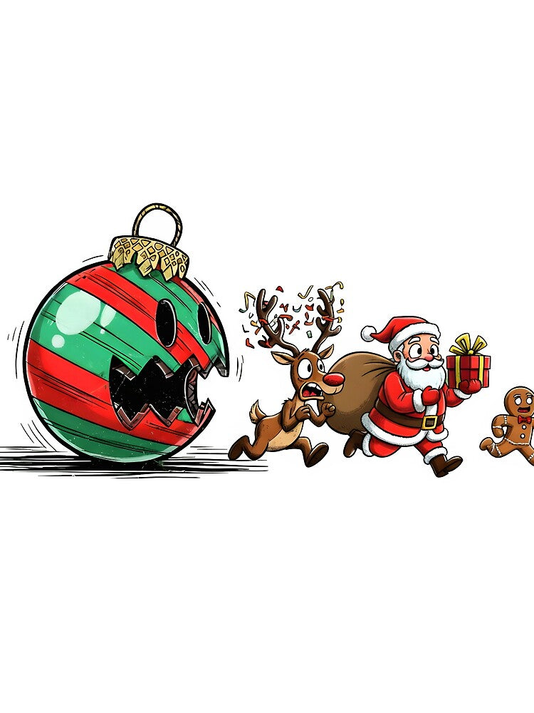 Pack man christmas by Noexcusesstore