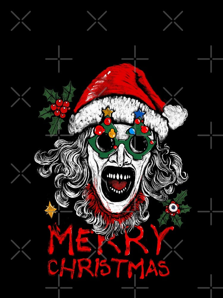 Terrifier Santa Claus Horror Fan Art by trentnin