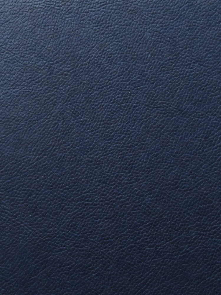 Luxury Navy Blue Leather Texture Seamless Pattern by IntelliMindDesigns