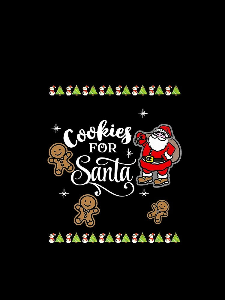 Cookies for Santa Ugly Christmas Premium by JacksonCruz