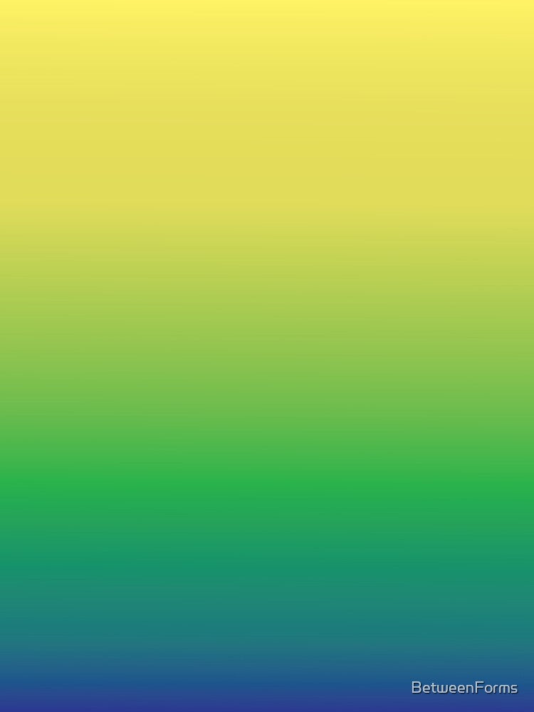 Retro Yellow Green and Blue Gradient by BetweenForms