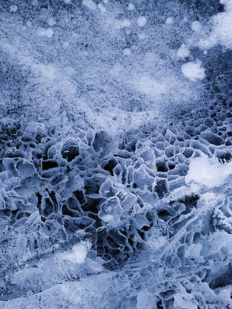 Frozen Lake I by Psilographics
