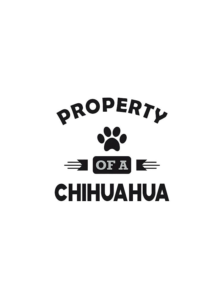 Chihuahua dog - Property of a chihuahua by OlyvieArt