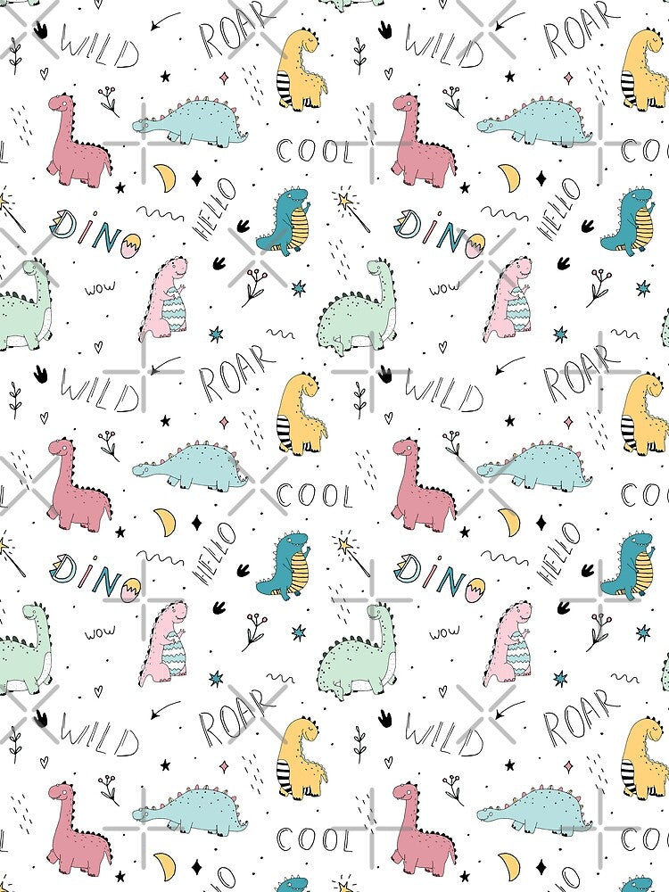 Colorful Playful Pattern Version 12 by Mozaic Clothes
