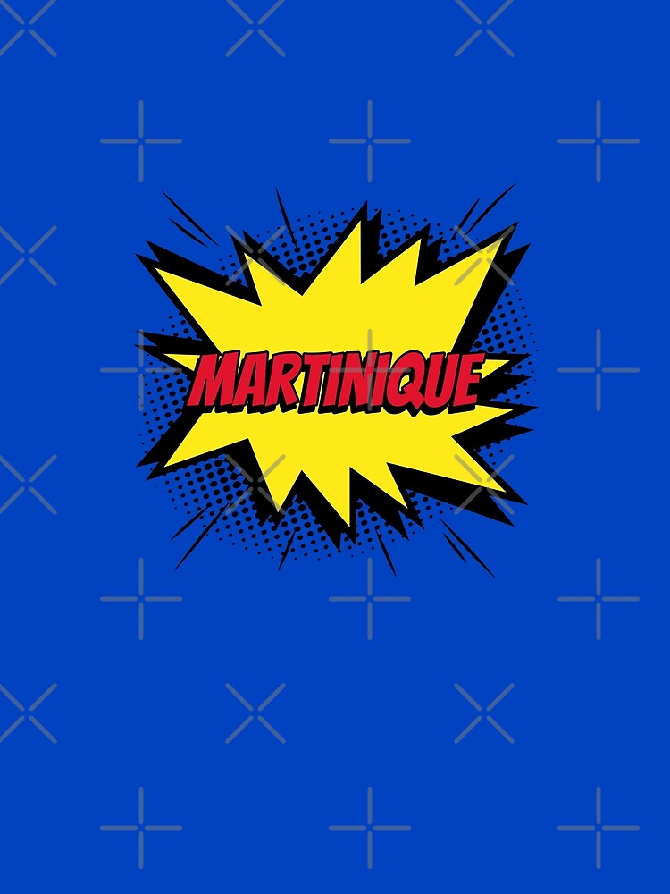 Martinique comic kapow style artwork by CreatedbyJR