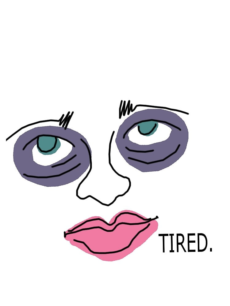 Tired. by teeartdoodles