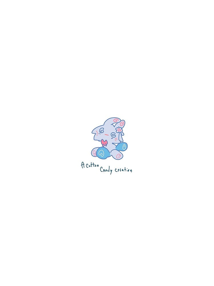 A cotton candy creation by PeaceTypo
