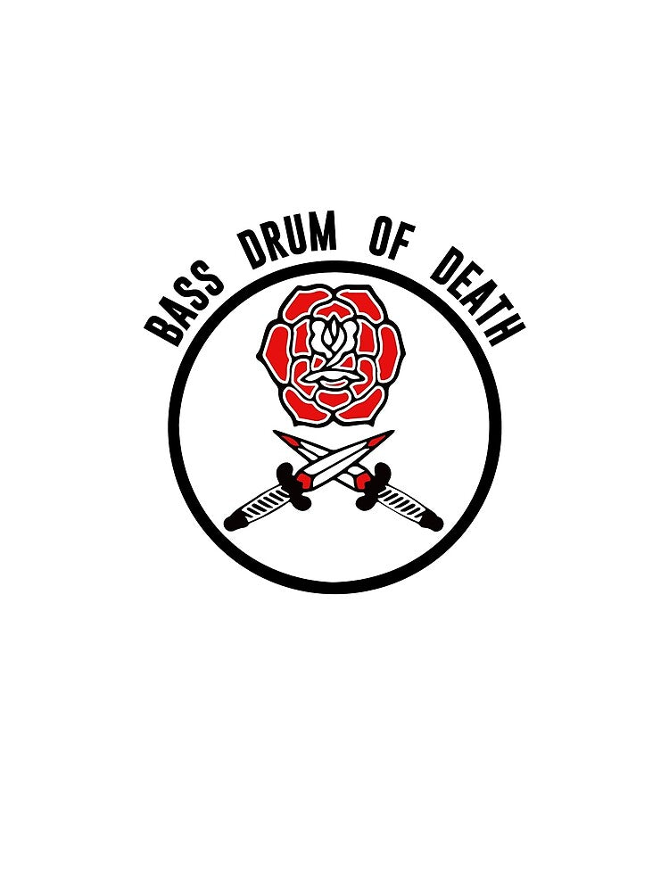 Bass Drum of Death High Quality Logo Light by WaynePol