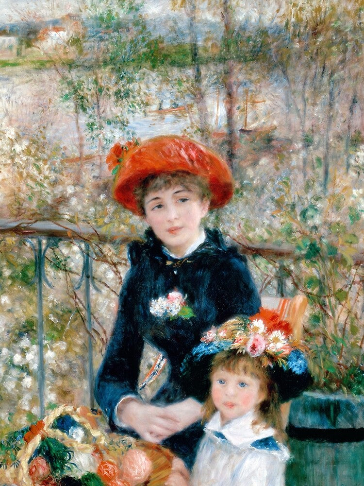 Pierre-Auguste Renoir's Two Sisters (On the Terrace) by mosfunky
