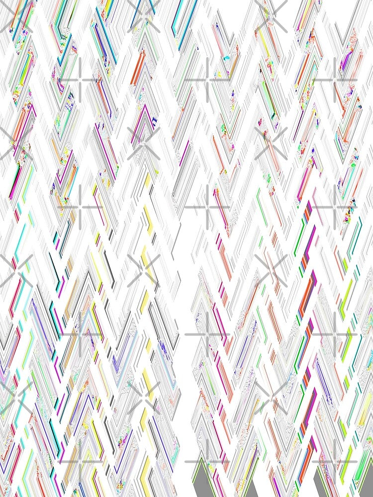 Soft colors asymmetrical geometrical shapes design by Code03 by Code03