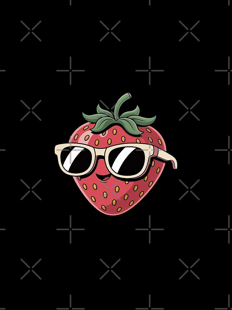 Cool Strawberry Design For Men Women Kids Strawberry Lover by August4Laughs25