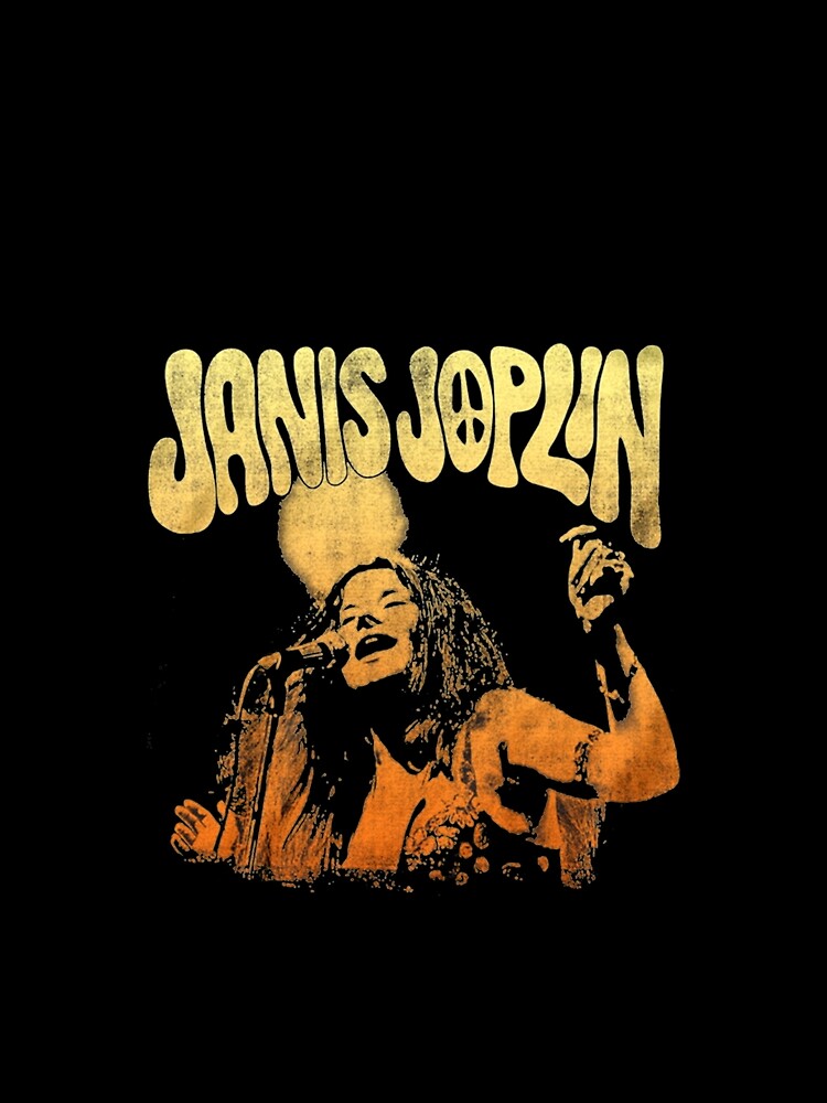 Janis Joplin Retro Gift Live Soft by JaakkoKaralah