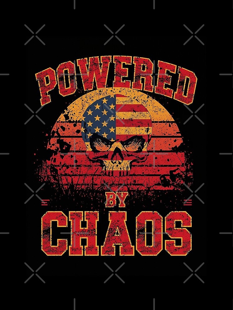 Powered By Chaos - Pop Art by Dhenin Studio