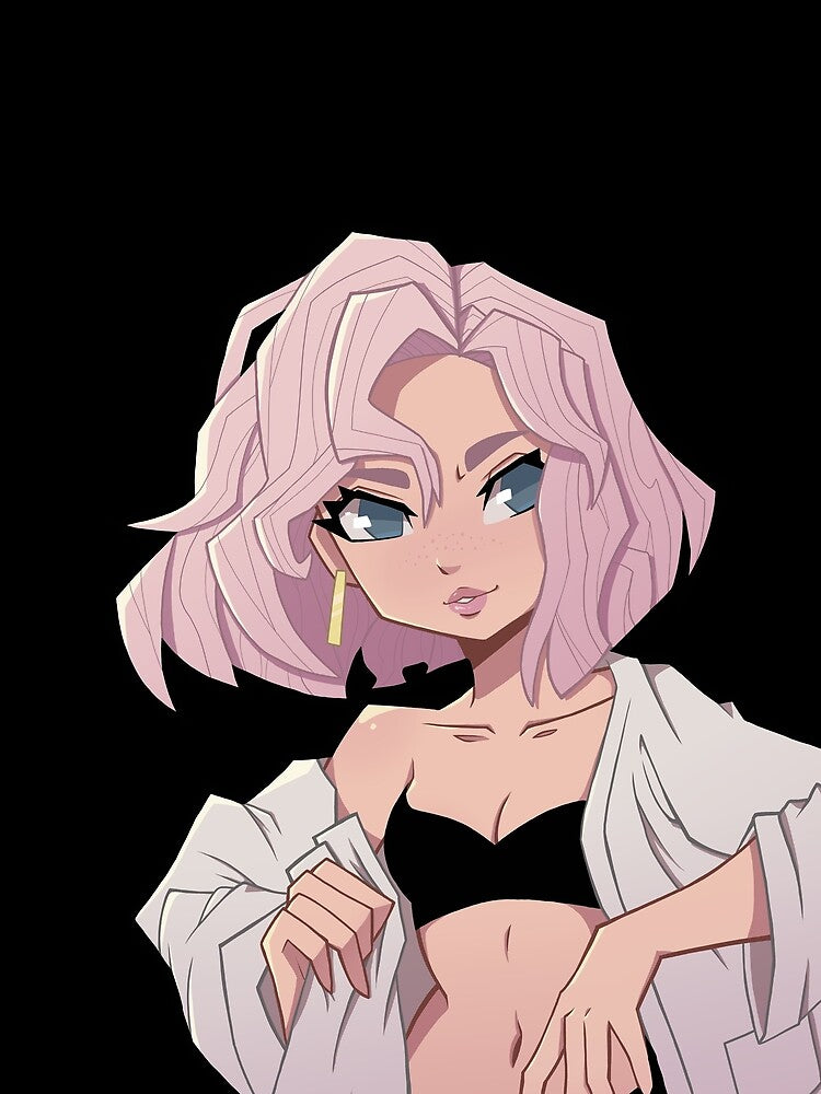 Pink Girl by saltuurn