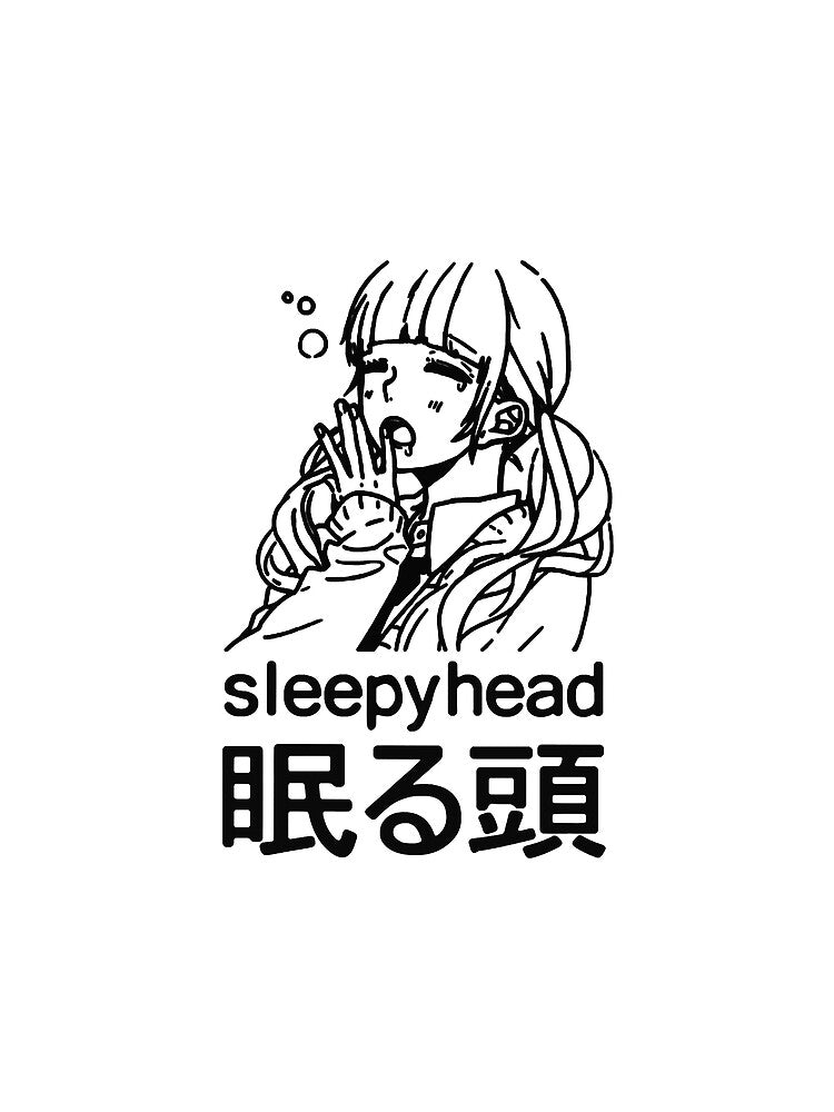 sleepyhead print Premium . by zanasumesick